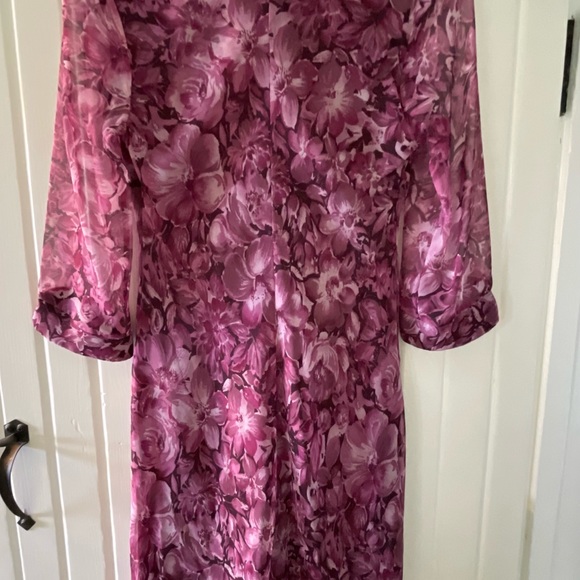 NWT Blind Date Layered Dress-lined w/tank dress-Chiffon like material-Jrs Large - Picture 6 of 6